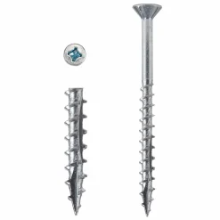 General Purpose Screws Flat Head Combo Drive 100 Piece