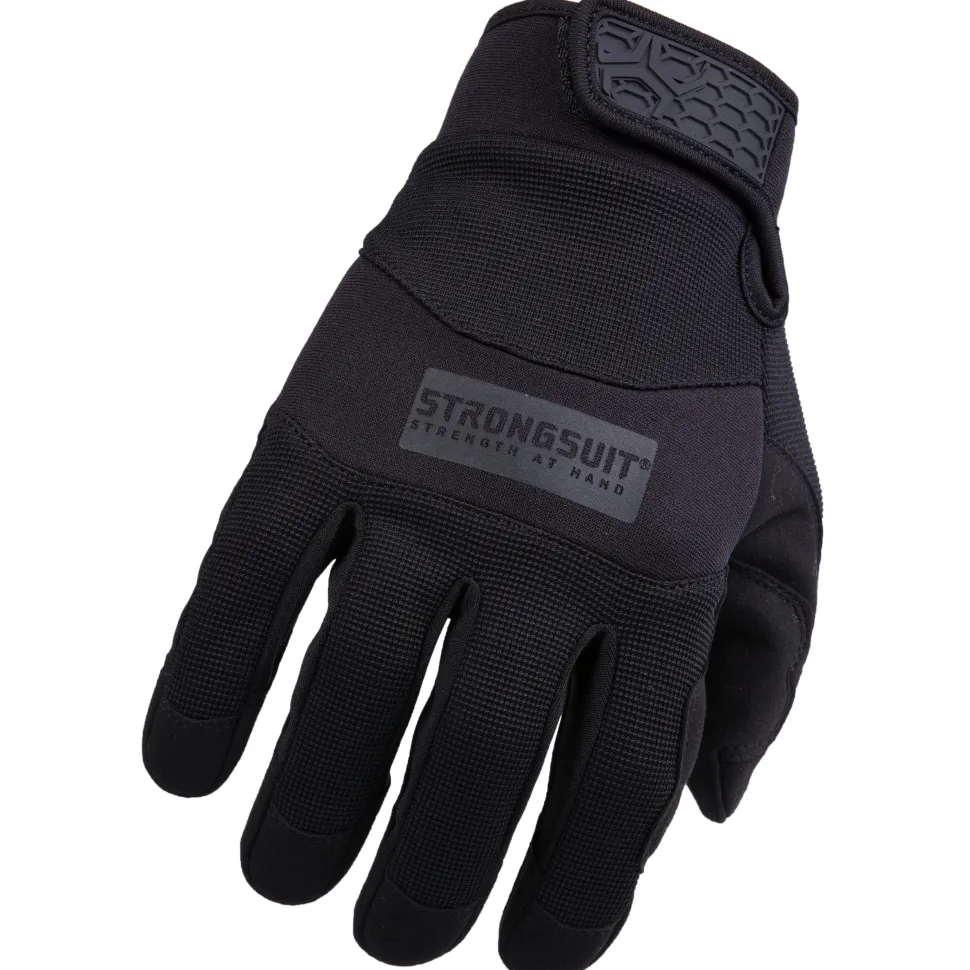 General Utility Plus Mens Gloves, Black, Small