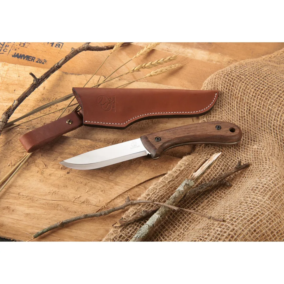 Glacier Fixed Blade Bushcraft Knife for Hunting and Fishing 9-7/16" Unfinished Kit