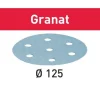 Granat D125 Sandpaper Disc, P60, 10 Pack