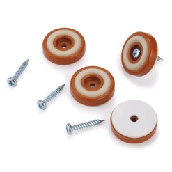 Gripper Foot Floor Protector 1-1/4" Caramel 8 Piece