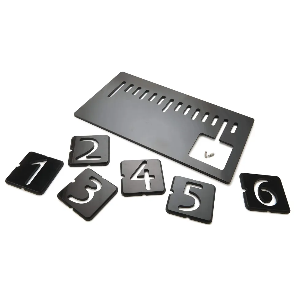 Growth Chart Router Jig