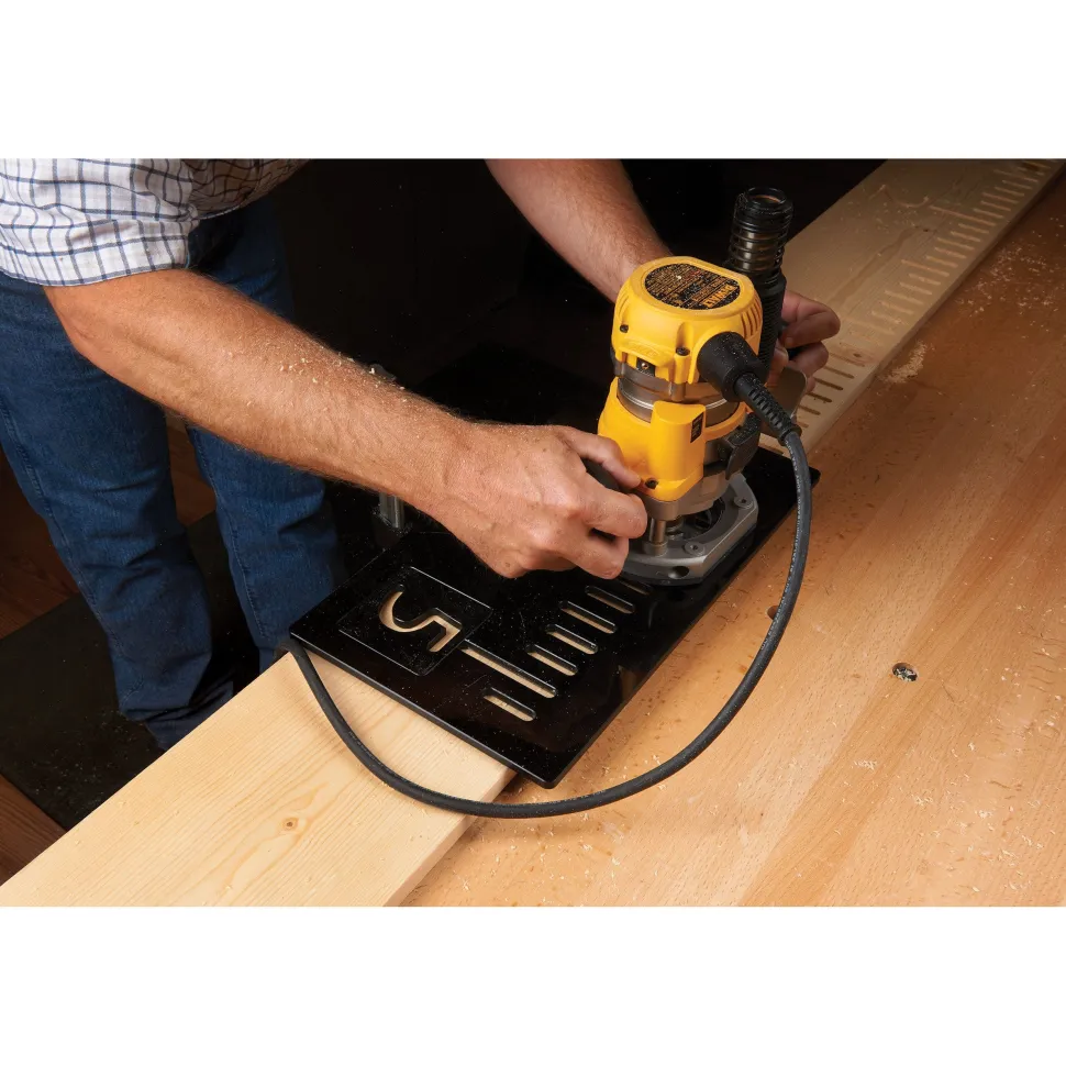 Growth Chart Router Jig