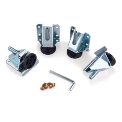 Heavy Duty Leg Levelers Small Foot 4 Pack