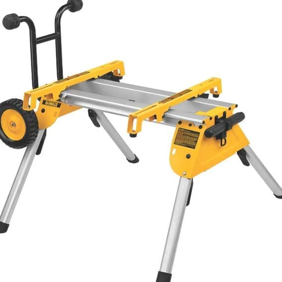 Heavy-Duty Rolling Table Saw Stand 200 lb Capacity