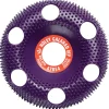 Holey Galahad Round Extreme Coarse Purple