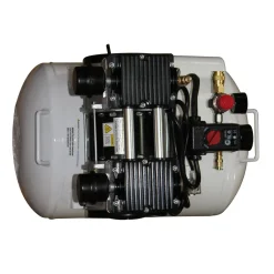 2HP 220V 10 Gallon Oil-Free Steel Tank Air Compressor with Auto Drain Valve