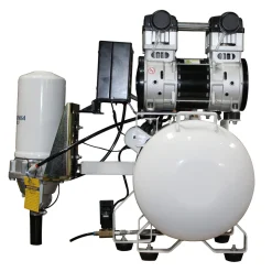 2HP 220V 10 Gallon Oil-Free Steel Tank Air Compressor with Air Drying System