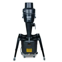 Industrial Dust Cobra High-Pressure 14 Gal. Portable Freestanding HEPA Cyclone Dust Collector