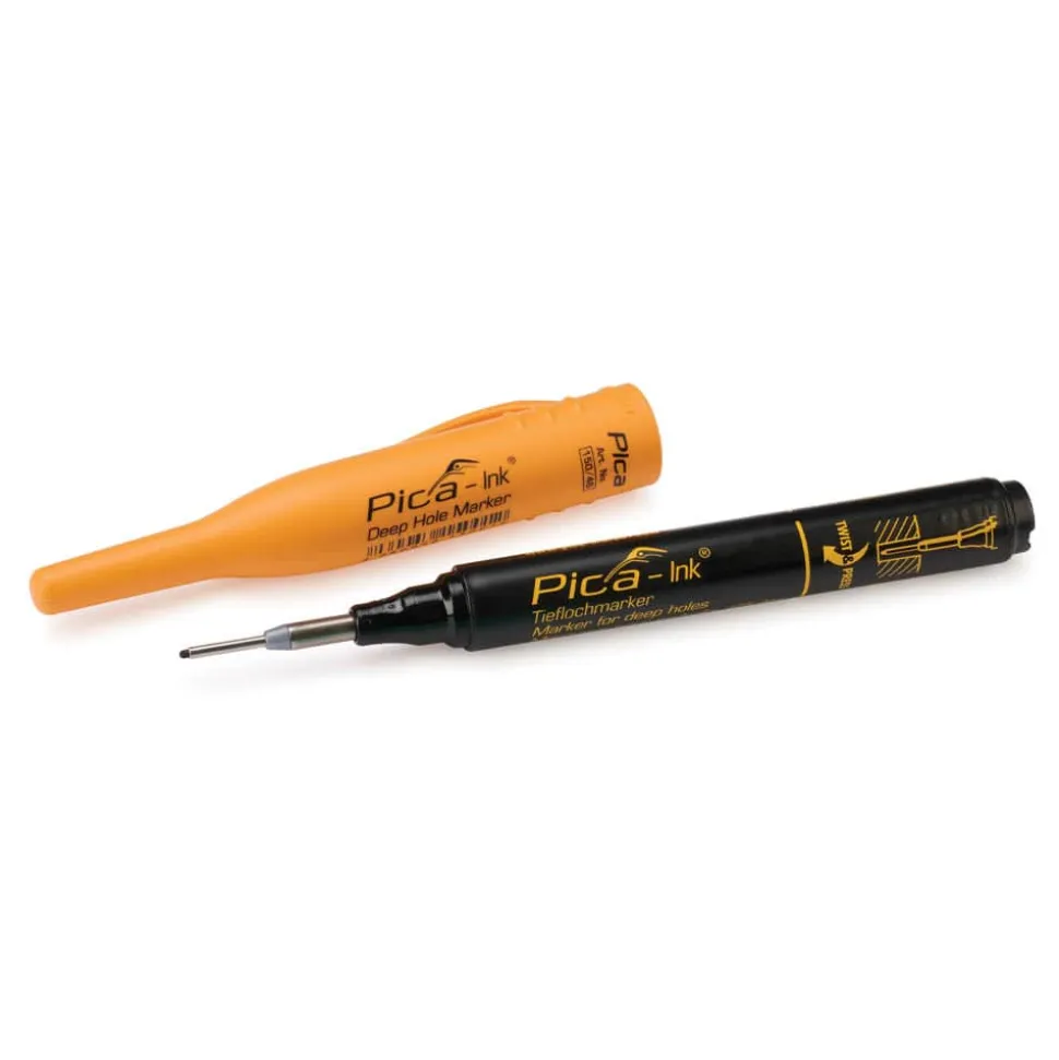 Ink Deep Hole Marker 1-1/2 mm Black