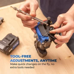 Ionic Drive Rebel Pocket-Hole Joiner Kit 20V with 4AH Battery Kit
