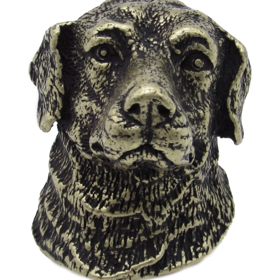 Labrador Retriever Knob Brass Oxide