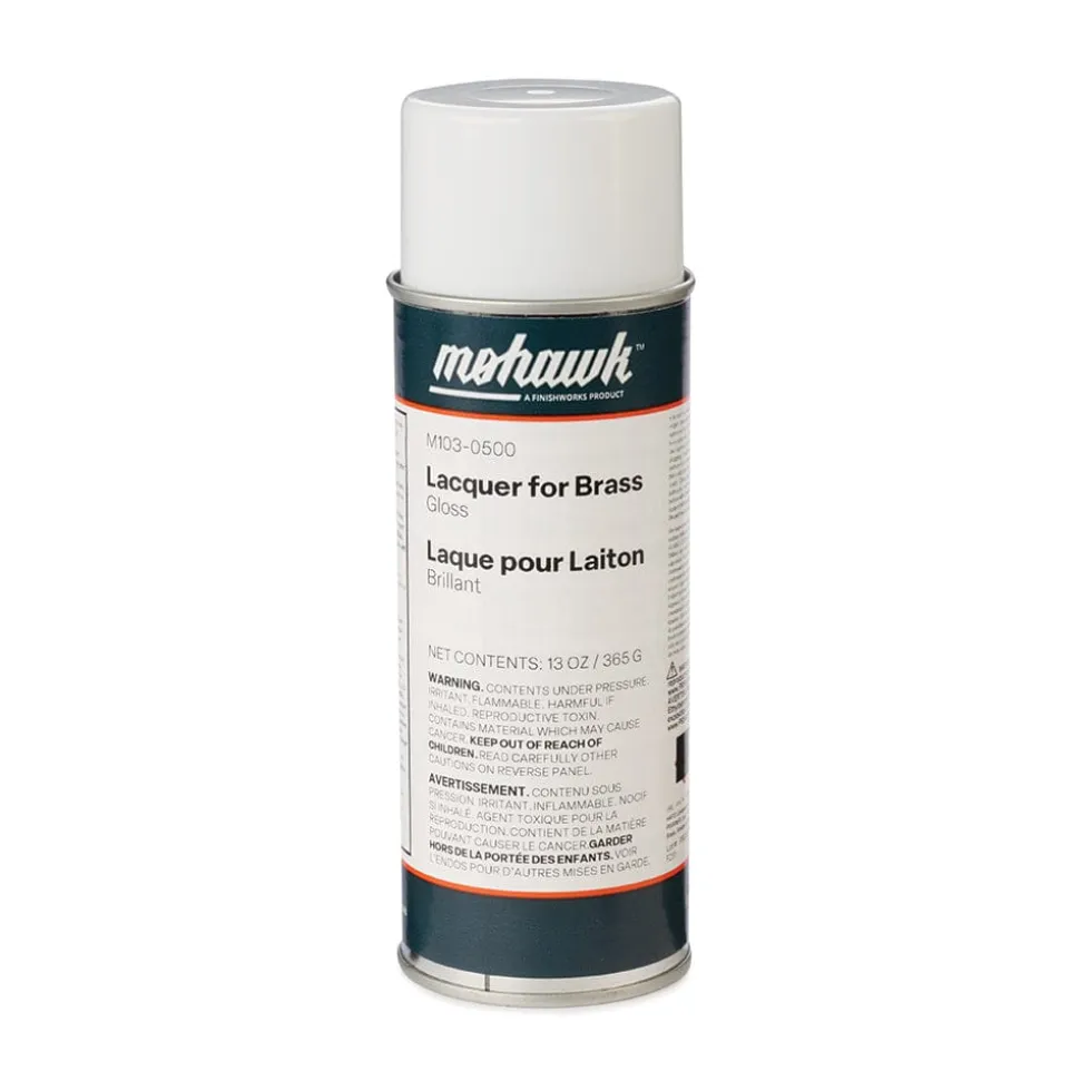 Lacquer For Brass Gloss Aerosol 13 oz