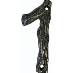 LHN1-P Log House Number 1, Pewter, 1 piece