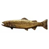 Long Trout Pull, Left, Antique Brass, Model 320AB