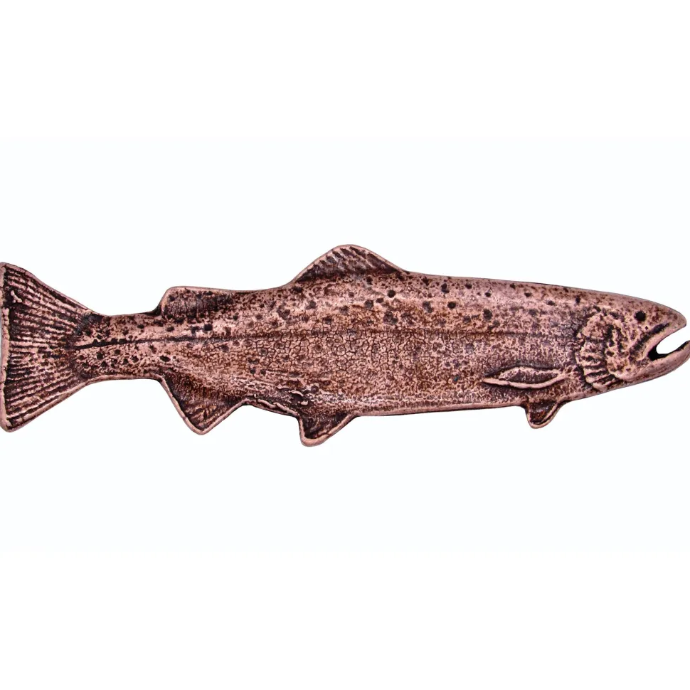 Long Trout Pull, Right, Antique Copper, Model 319AC