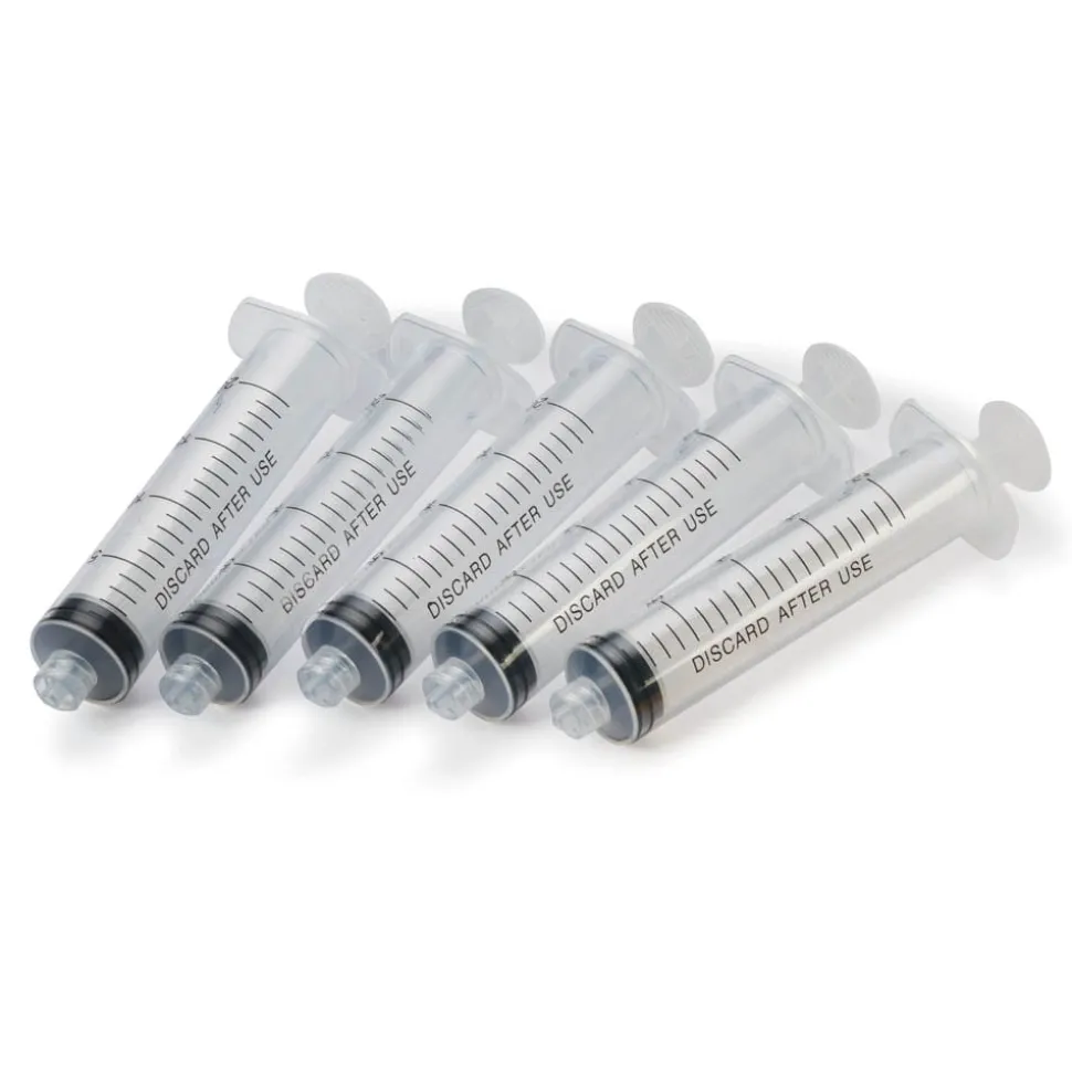 Luer Lock Tip Syringes 20 ml 5 Pack