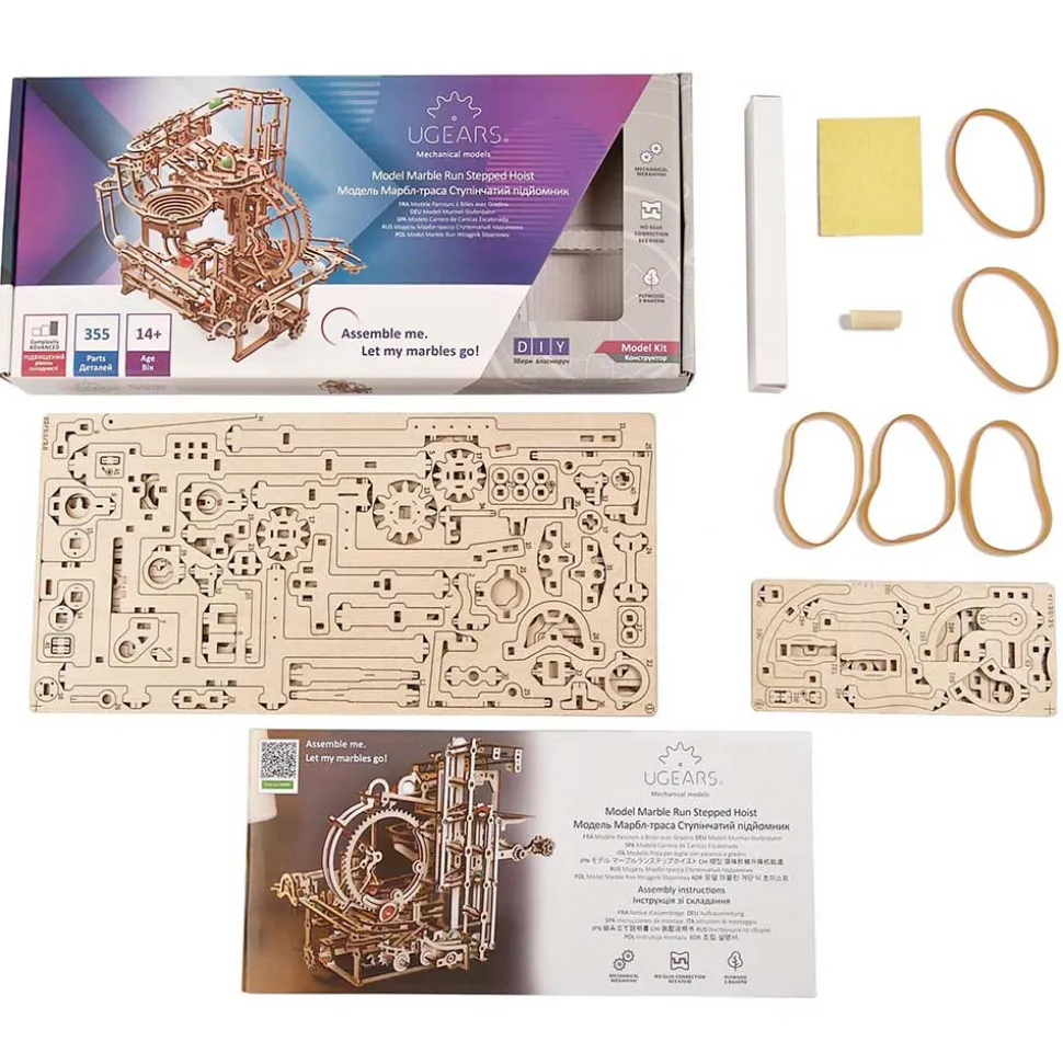 Marble Run Stepped Hoist Model Kit