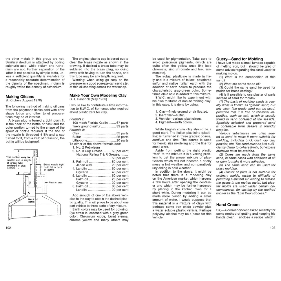 Metalworker's Hints and Tips for Home Machinists