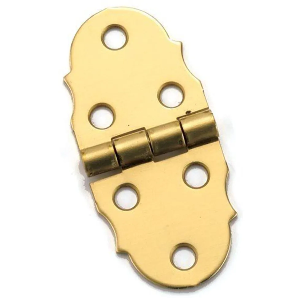 Miniature Hinge Open with Screws Pair