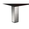 7-7/8" (200 mm) Adjustable Furniture Leg Chrome Pack of 4