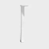 27-3/4" (705 mm) Adjustable Square Leg Chrome Pack of 4