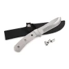 Modified Fixed Blade Trailing Point Skinner Knife for Hunting and Fishing 9-1/8" Unfinished Kit