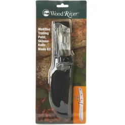 Modified Fixed Blade Trailing Point Skinner Knife for Hunting and Fishing 9-1/8