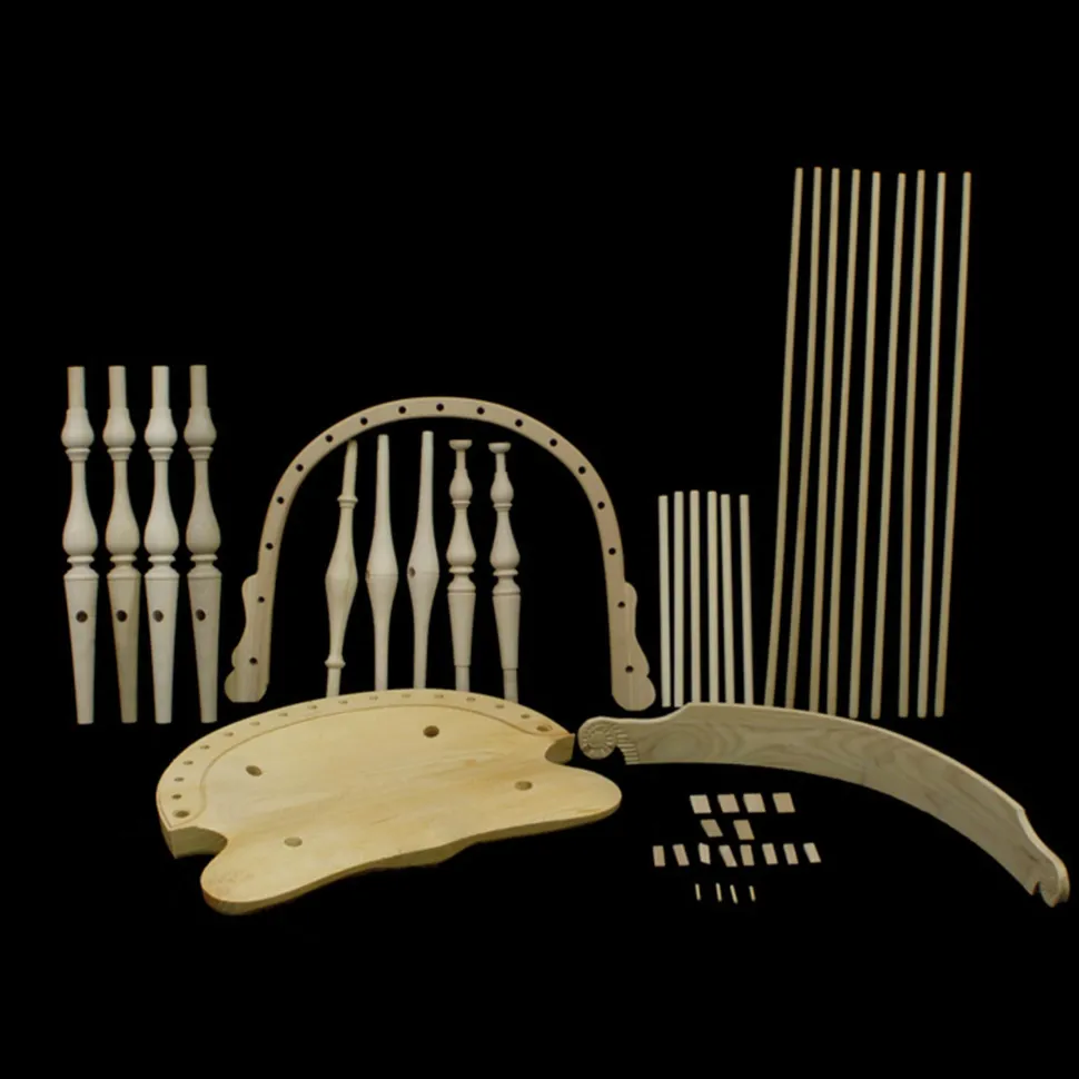 New England Comb Back Arm Chair Kit