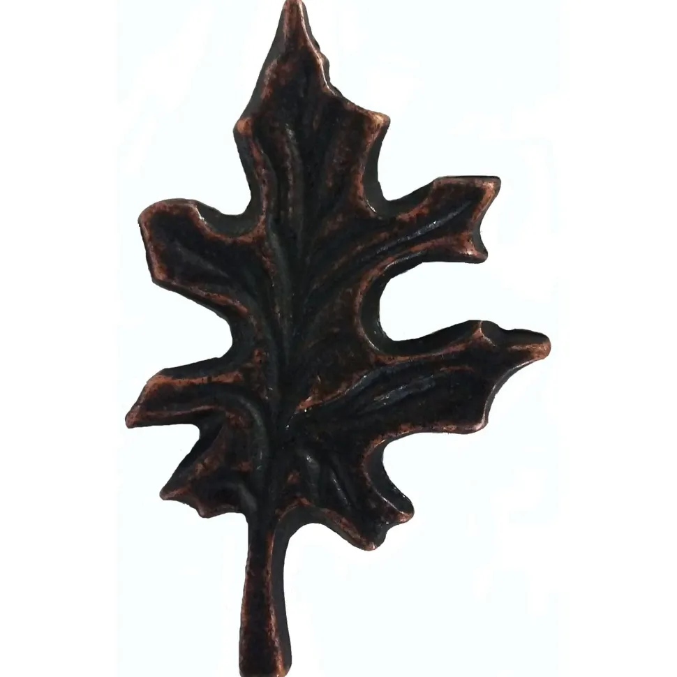 Oak Leaf Pull, Oil Rubbed Bronze, Model 142ORB