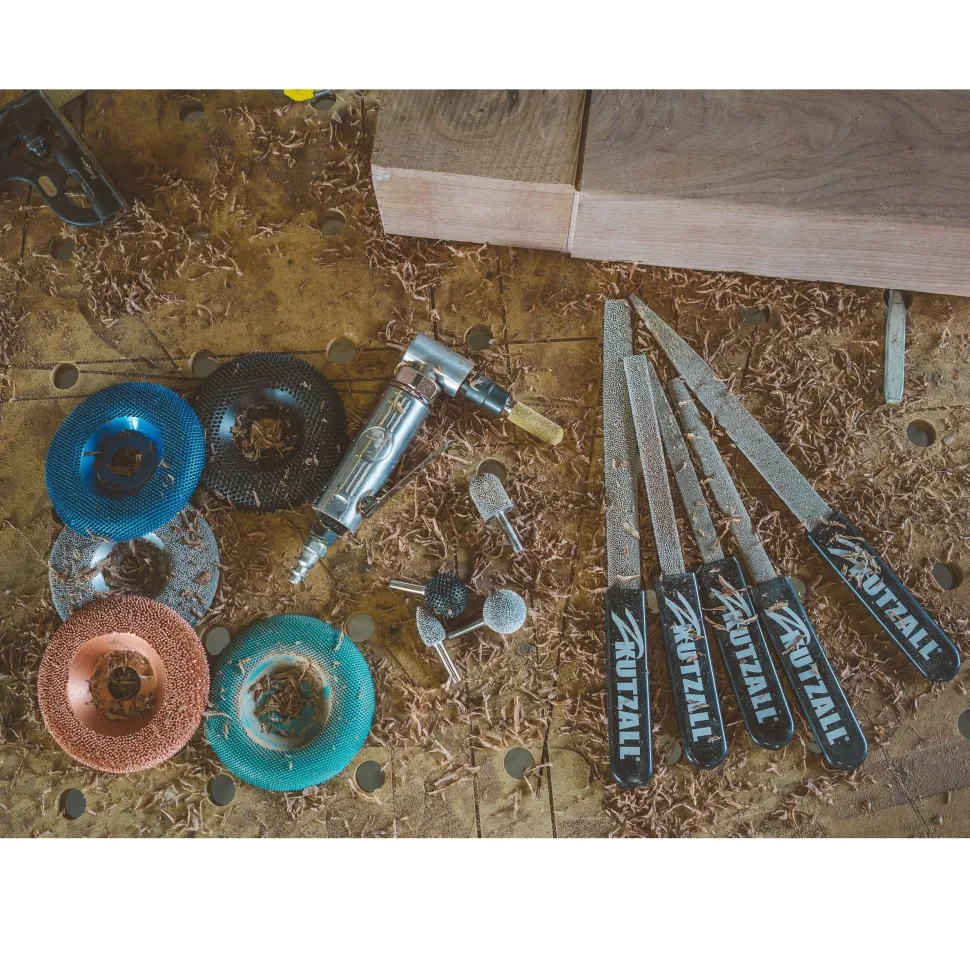 Original Ball Nose Burr, 1/4" Shaft, Coarse (1/2" x 1-1/2")