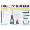 Original Ball Nose Burr, 1/4" Shaft, Fine (1/4" x 1-1/2")