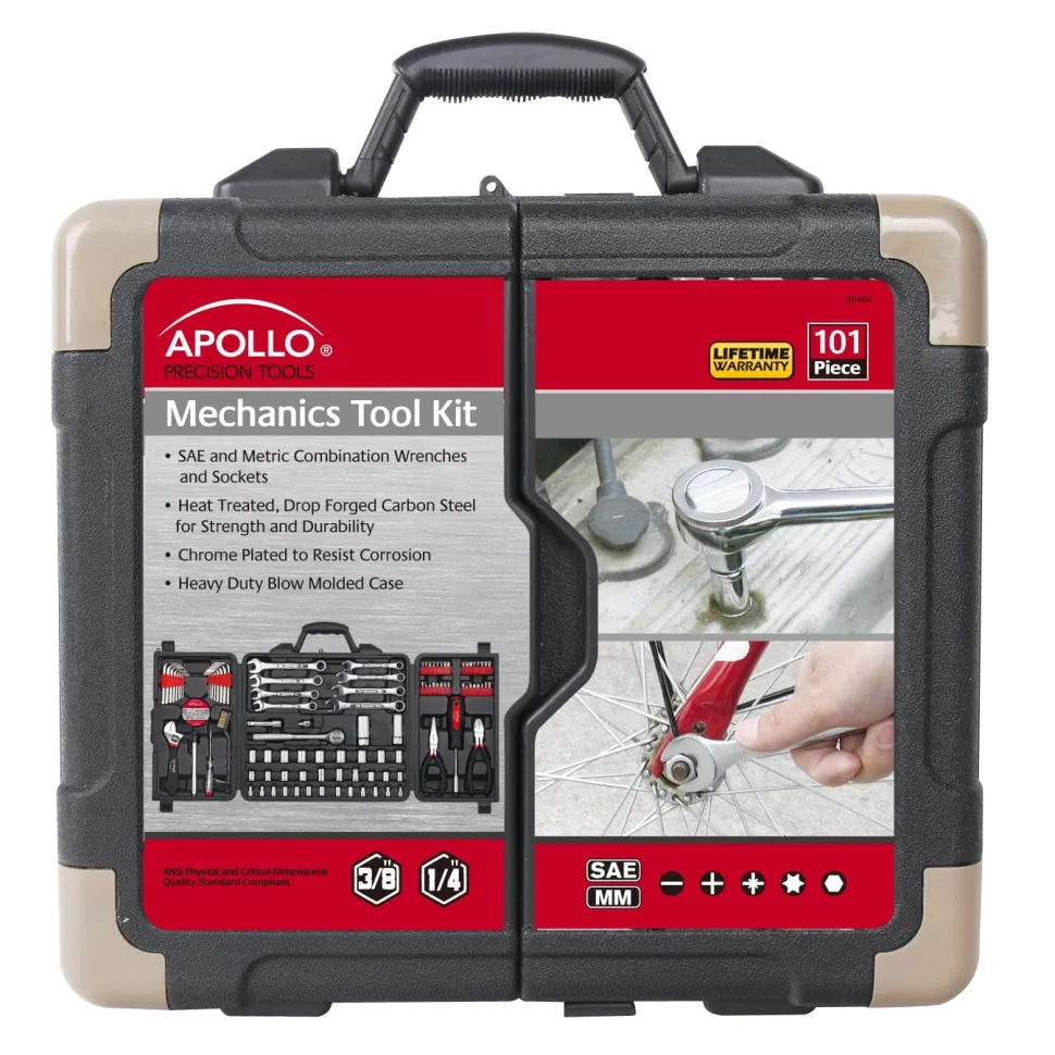 101 Piece Mechanics Tool Kit