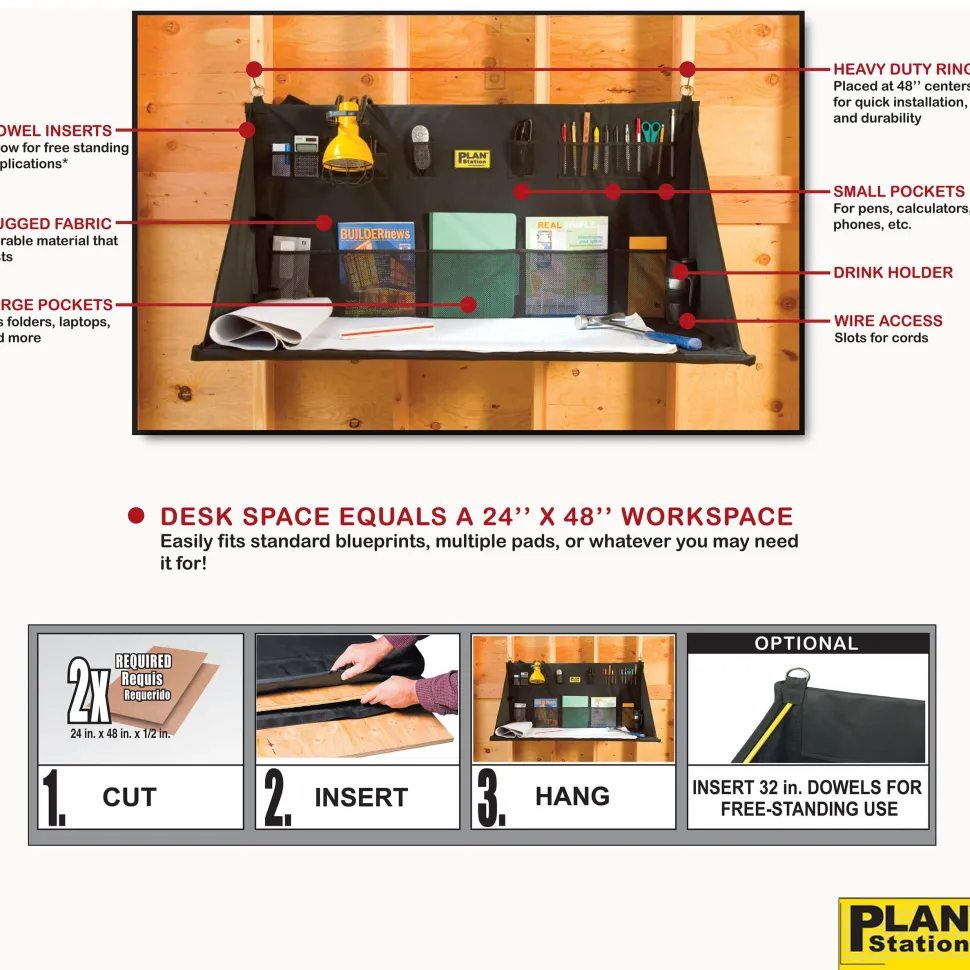 Plan Station Portable Desk and Workstation