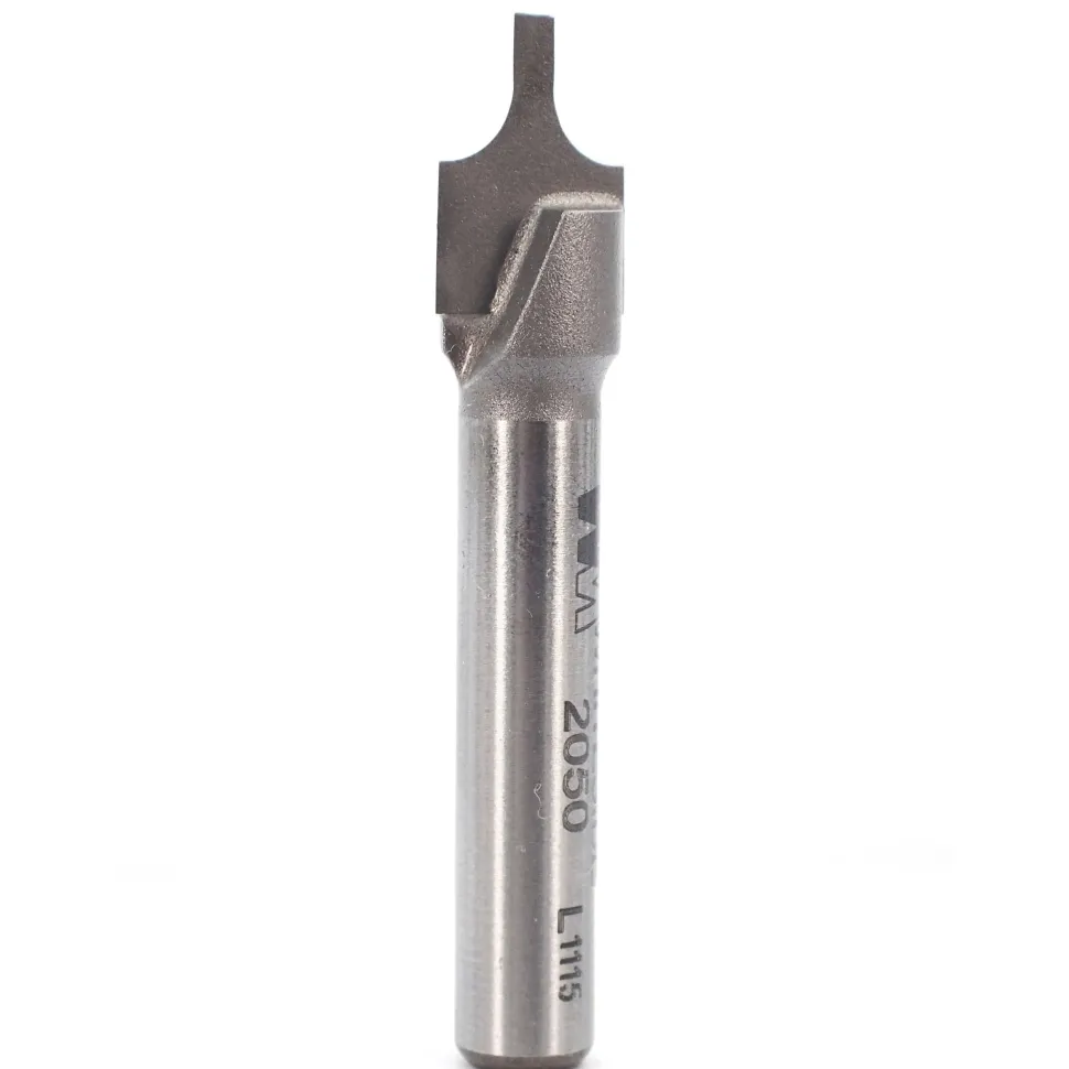 2050 Plunge Roundover Router Bit 1/8" R X 3/8" A X 1/8" B 1/4" C 1-3/4" OL