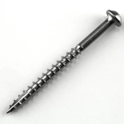 Pocket Hole Screw Coarse Square Drive 305 Stainless Steel