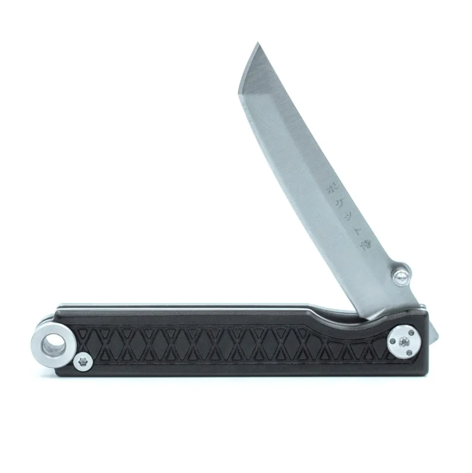 Pocket Samurai Keychain Knife Black