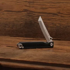 Pocket Samurai Keychain Knife Black