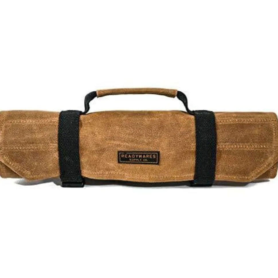 18-Pocket Tool Roll 20 oz Waxed Canvas 26" x 14-1/2"