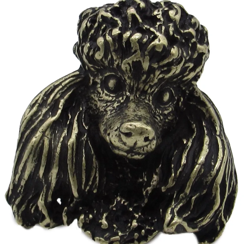 Poodle Knob Brass Oxide