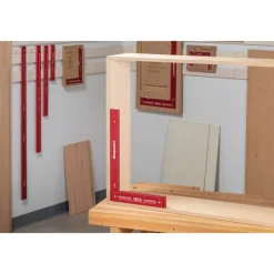 Precision Woodworking Square with Rack-It 18”
