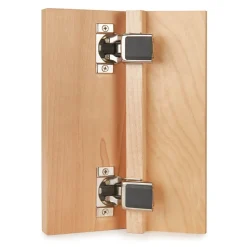 Premium Compact Clip Hinge for Face Frame Cabinets 1-3/8" Overlay 110 Degree with BLUMOTION 1 Pair