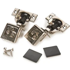 Premium Compact Clip Hinge for Face Frame Cabinets 1-3/8