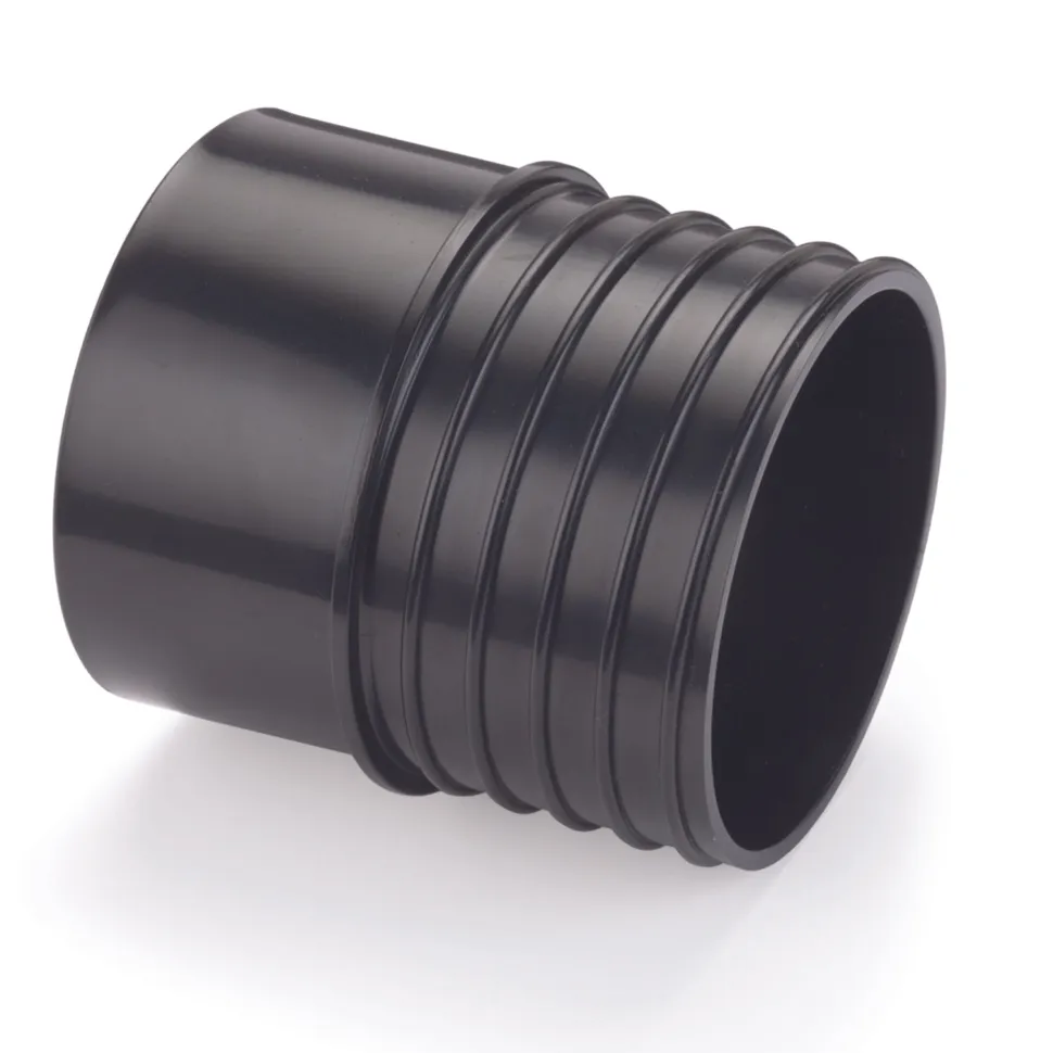 4" PVC Sewer & Drain Pipe Fits to 4" Dust Collection Hose Adapter