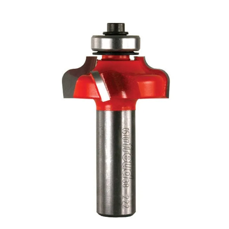 38-222 Quadra-Cut Ogee with Fillet Router Bit 1-1/8" Diameter 1/2" Shank