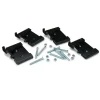 Quick Release Caster Plate 4 Pack