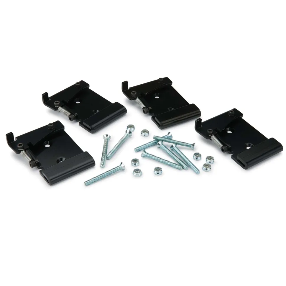Quick Release Caster Plate 4 Pack
