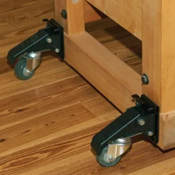 Quick Release Caster Plate 4 Pack
