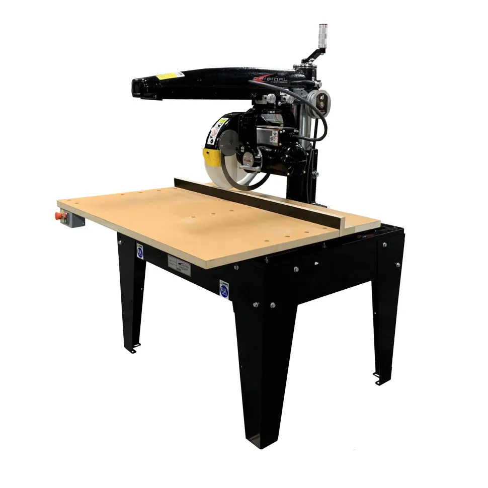 Radial Arm Saw with 14" Blade and 16" Crosscut, 5HP 3PH 208/230V