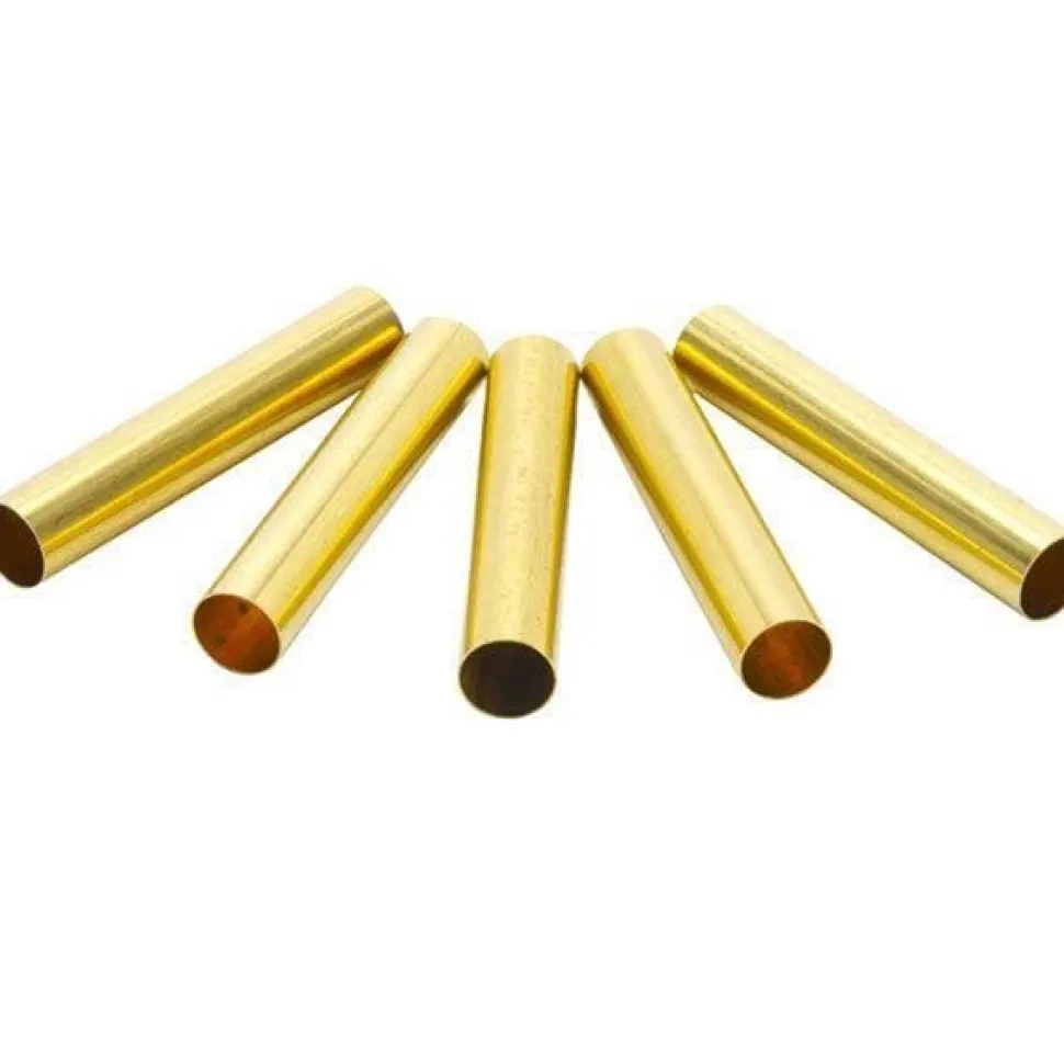 Replacement Brass Tubes for Wall Street II Schmidt Click Pen Kits 5 Piece